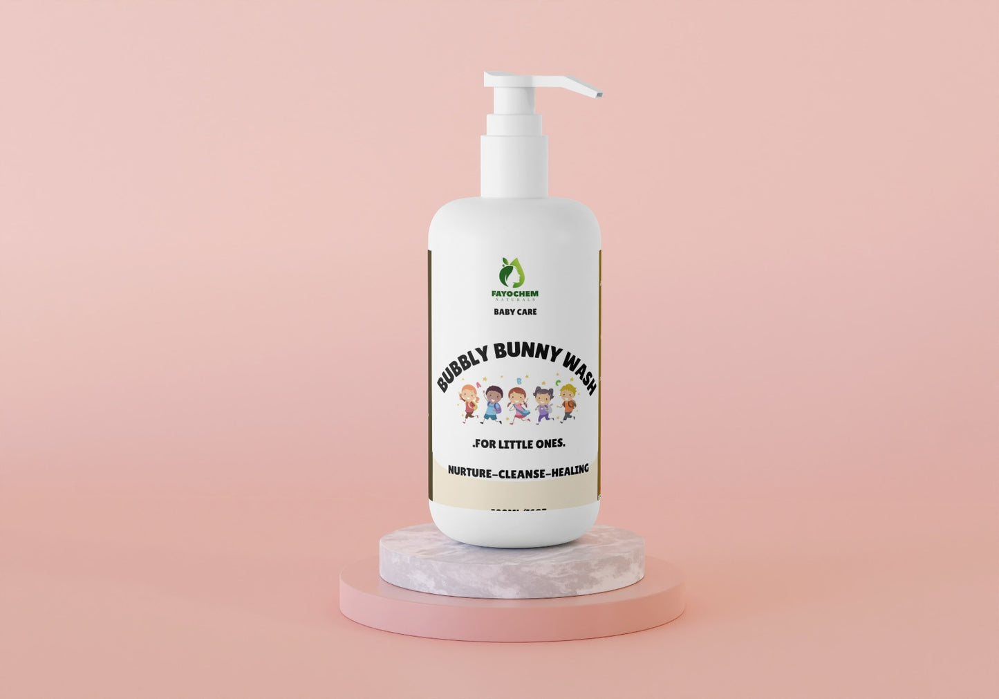 Lavage de lapin pétillant