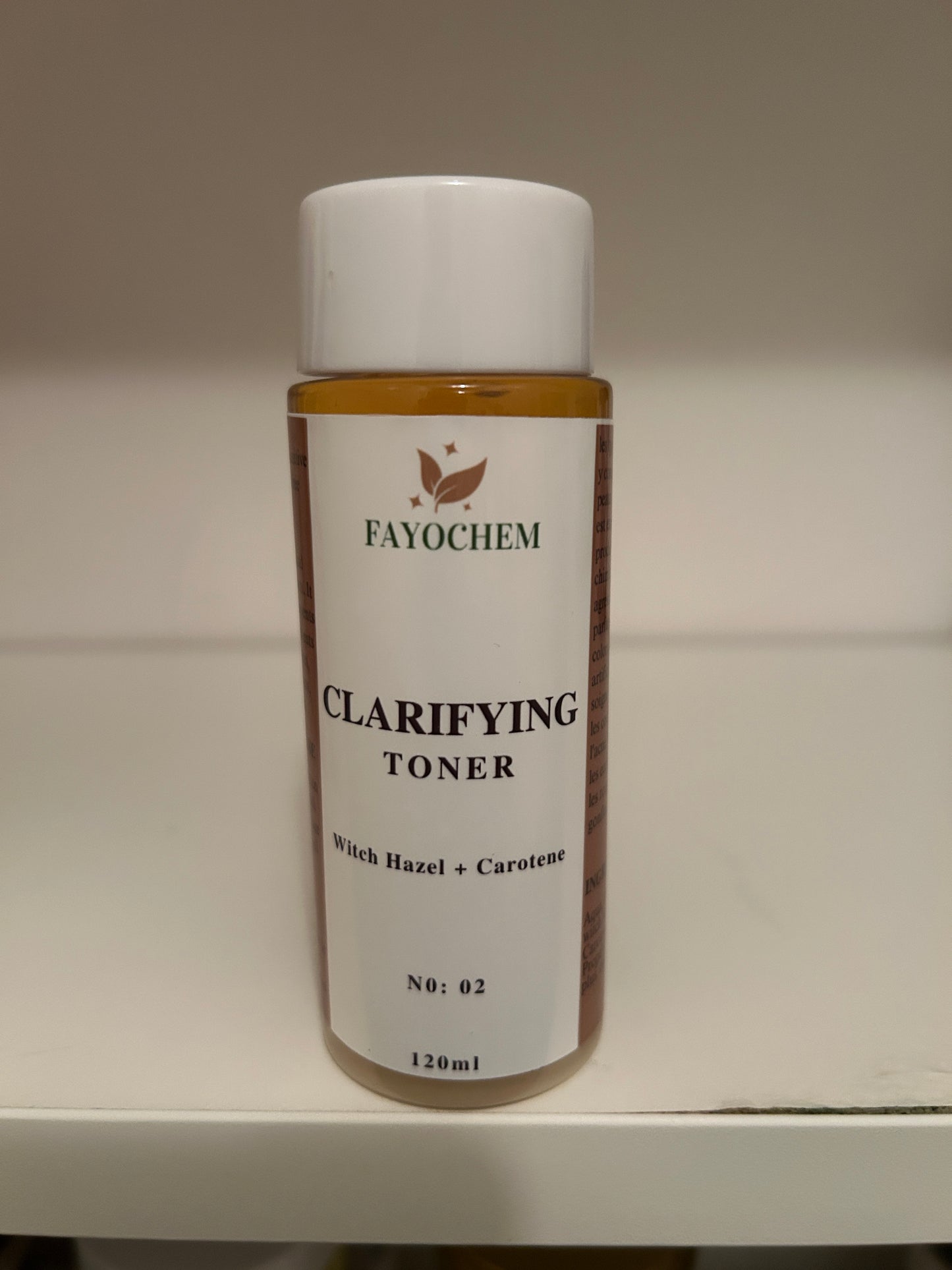 CLARIFYING TONER