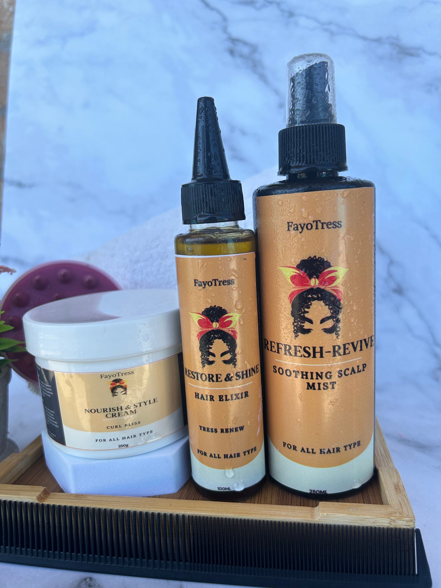 Hair growth kit