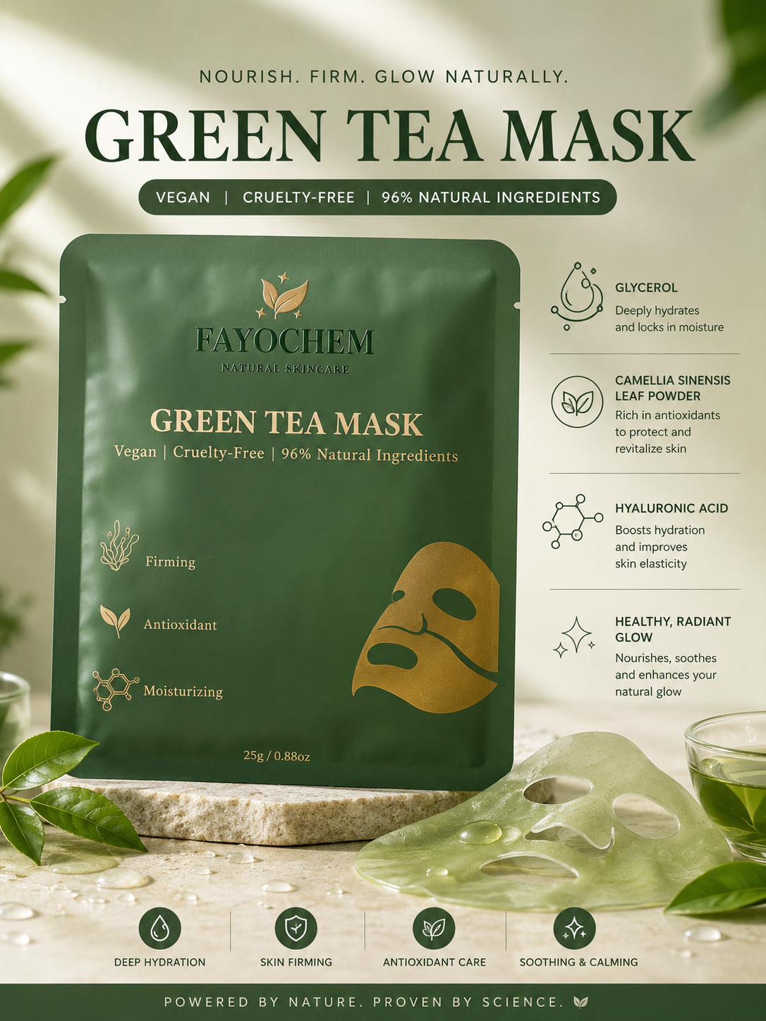 Green Tea Recovery Sheet Mask