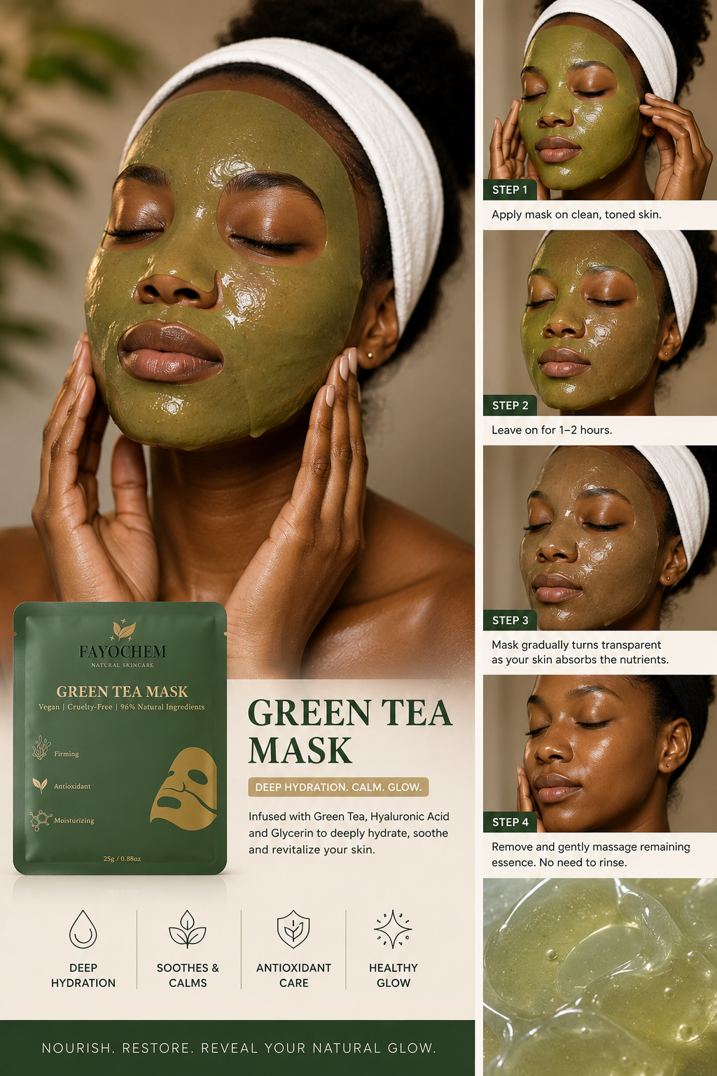 Green Tea Recovery Sheet Mask